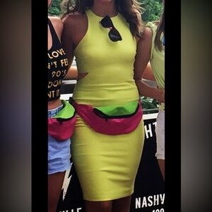 WORN ONCE: Elizabeth and James Oriana Side-Cutout Dress
